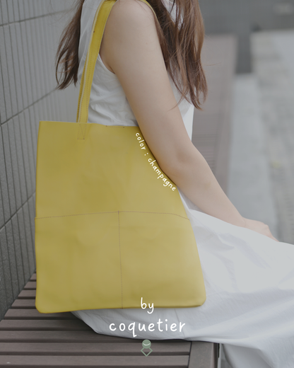 Leather Totebag (cocktail & wine collection)