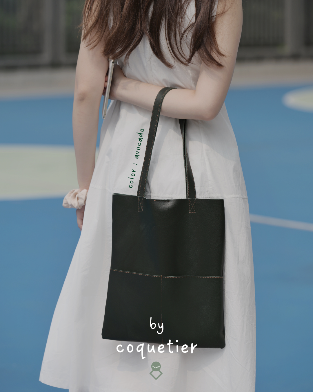 Leather Totebag (cocktail & wine collection)